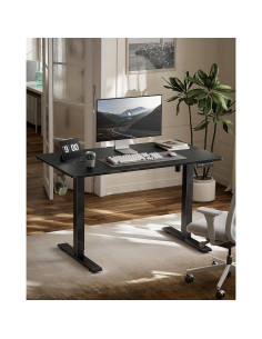 Escritorio de pie eléctrico Marsail TZESD22B, 139.7x60.96cm, negro 2