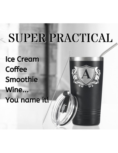 Taza de Viaje Personalizada Onebttl 590ml con Inicial H