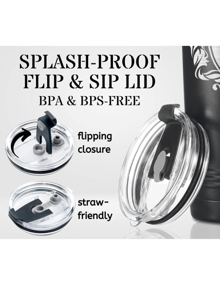 Taza de Viaje Personalizada Onebttl 590ml con Inicial H