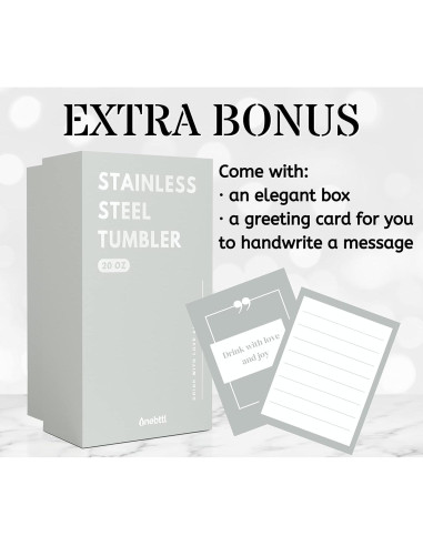 Taza de Viaje Personalizada Onebttl 590ml con Inicial H