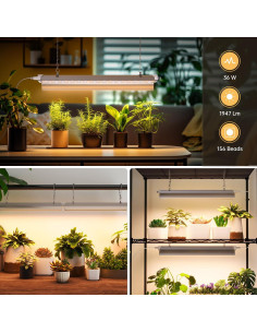 Luces de Cultivo LED 1.4FT SpeePlant 36W Espectro Completo 2