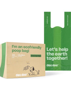 Bolsas de Excremento de Perro Deo Doo 300 Cuentas Grandes 2