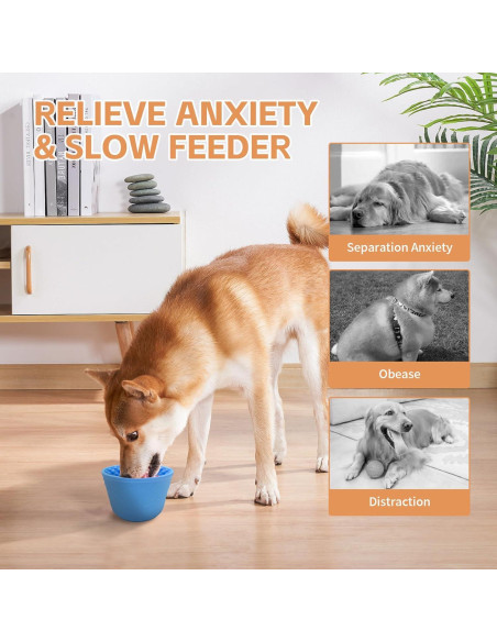 Cuenco de Silicona Antideslizante para Perros SmartTail 10.9cm