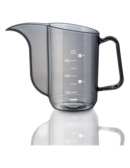 Hario V60 Air Tetera de Goteo 350ml Resina Negra Transparente