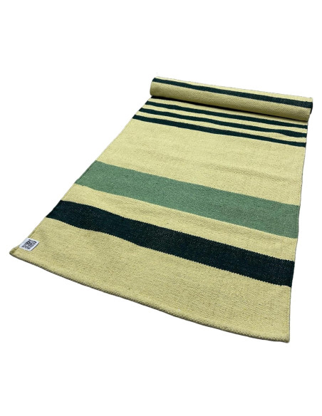 Alfombra de Yoga BEEATTIRE Algodón Antideslizante 182x66 cm