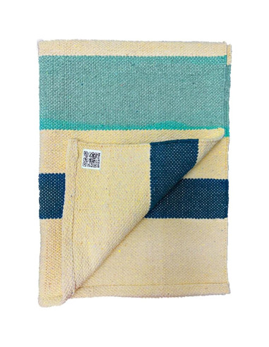 Alfombra de Yoga BEEATTIRE Algodón Antideslizante 182x66 cm