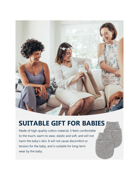 Mitones para Bebés Recién Nacidos Zurlefy - Sin Rasguños