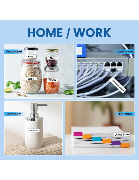 Impresora de Etiquetas Bluetooth OBZ A11 Mini Portátil Negra