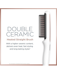 Cepillo Alisador Calentado Doble Cerámica Conair BC700 199C 2