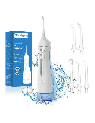 Irrigador Dental Portátil Beautypick 300ML Inalámbrico IPX7