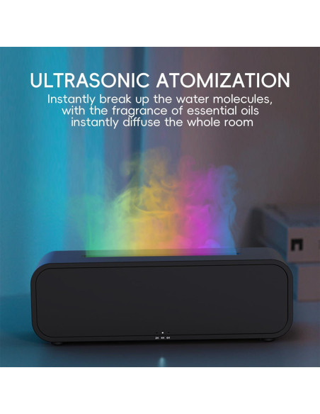 Difusor de Aceite Esencial Yaledi 250ml con Control Remoto