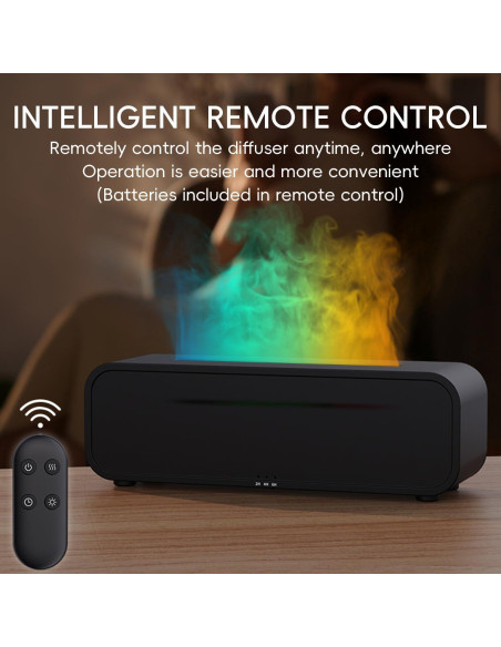 Difusor de Aceite Esencial Yaledi 250ml con Control Remoto