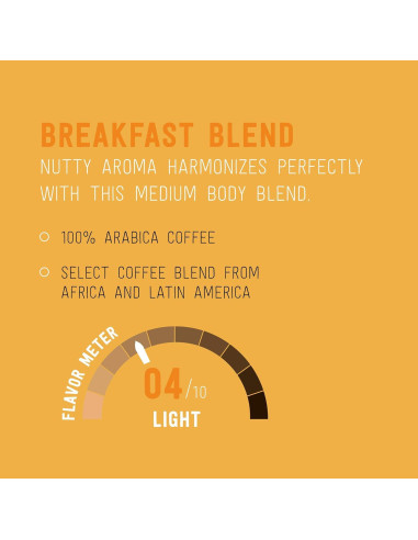 Cápsulas de café Happy Belly 24 unidades tueste ligero