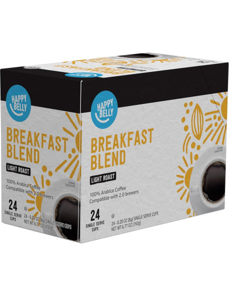 Cápsulas de café Happy Belly 24 unidades tueste ligero