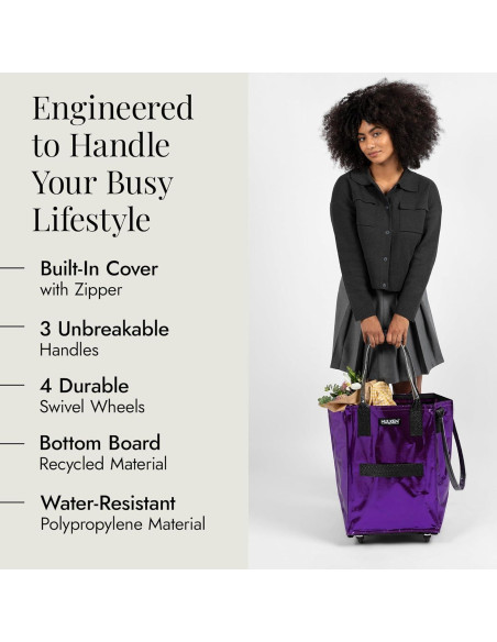 Bolsa de Compras Reutilizable HULKEN Mediana Ultravioletas 30 kg