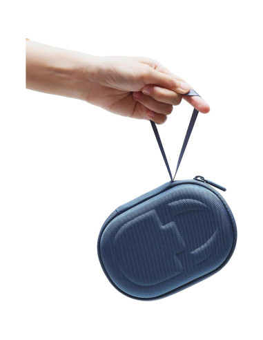 Funda LTGEM para Altavoz JBL Clip 4/5 - Impermeable Azul