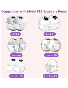 Taza Colectora de Leche S32 IVARONAL Compatible Extractor 2
