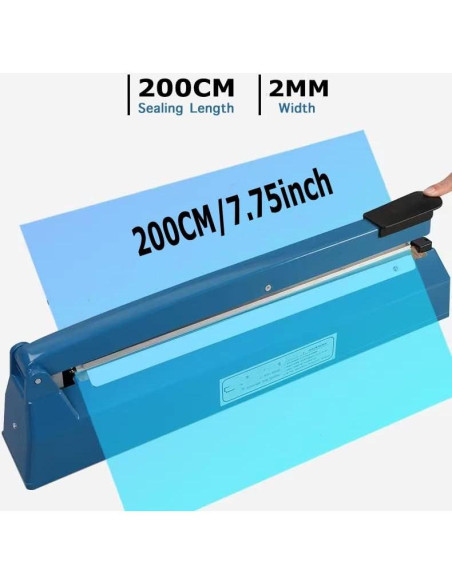 Sellador de Calor Jinhong 20.32 cm para Bolsas PE PP