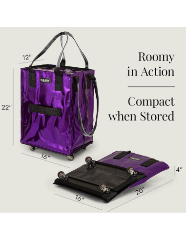 Bolsa de Compras Reutilizable HULKEN Mediana Ultravioletas 30 kg