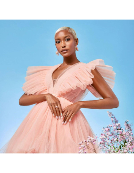 KISS imPRESS Uñas Falsas Premium Todo Mi Amor Rosa 30 Uñas