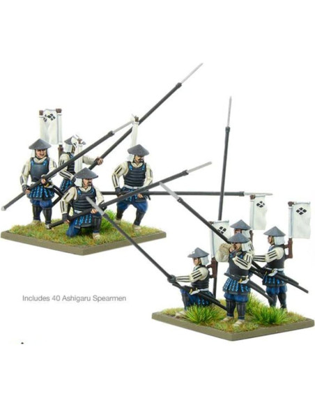Ejército Inicial Samurai Warlord Games 28mm 100 Miniaturas