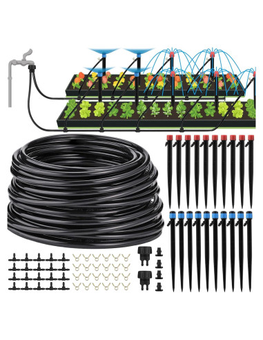 Kit de Riego por Goteo Automático Mornajina 33.5m 6.35mm