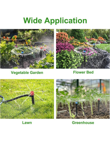 Kit de Riego por Goteo Automático Mornajina 33.5m 6.35mm