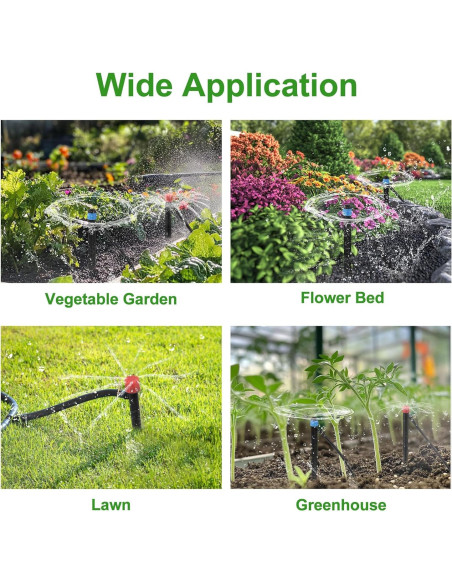 Kit de Riego por Goteo Automático Mornajina 33.5m 6.35mm