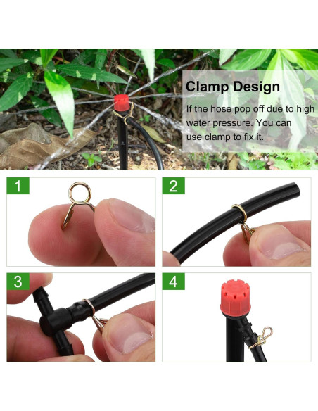 Kit de Riego por Goteo Automático Mornajina 33.5m 6.35mm