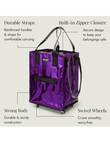 Bolsa de Compras Reutilizable HULKEN Mediana Ultravioletas 30 kg