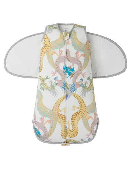 Saco de Sueño Algodón Orgánico Nest Designs 0-6M Danza del Dragón