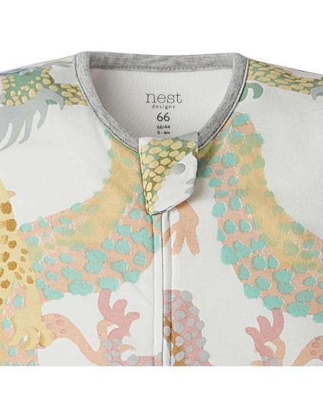 Saco de Sueño Algodón Orgánico Nest Designs 0-6M Danza del Dragón