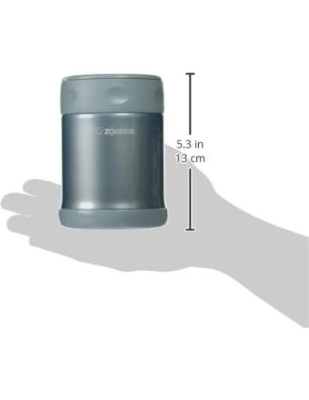 Tarro de Comida Acero Inoxidable Zojirushi 350ml Azul Aqua