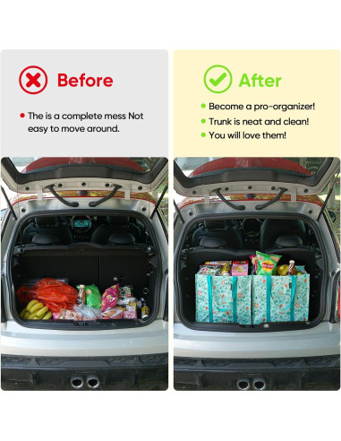 Bolsas de Compras Reutilizables Baleine 4 Pk Paseo Primavera