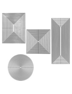 Juego de 4 Troqueles de Corte de Metal CYFUN para Manualidades