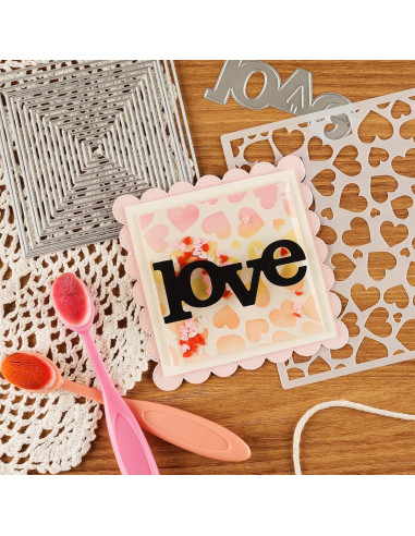 Juego de 4 Troqueles de Corte de Metal CYFUN para Manualidades