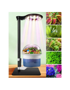 Kit de Terrario E SUPEREGROW con Luz de Crecimiento y Autorriego