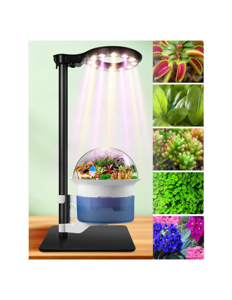Kit de Terrario E SUPEREGROW con Luz de Crecimiento y Autorriego