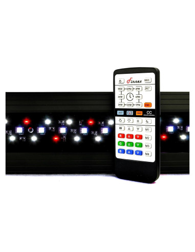 Lámpara LED Acuática Finnex VL-CRB20 Personalizable 50.8cm