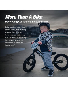 Bicicleta de Equilibrio Strider 12 Pro - Niños 1 a 4 Años 2