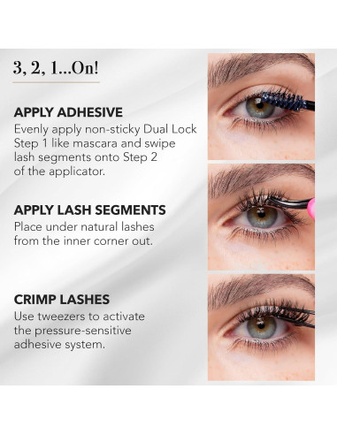 Kit de Pestañas Pro Lash Ojo de Gato No. 39 - Juego Individual