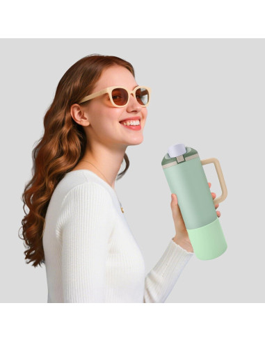 Bota Alta de Silicona Mity Rain para Botellas Owala 30oz y 40oz