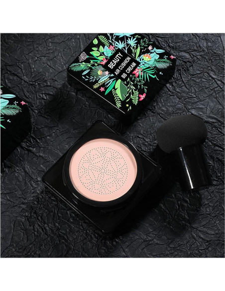 Base de Maquillaje CC Cream AWCCXMYM Marfil 120g con Esponja