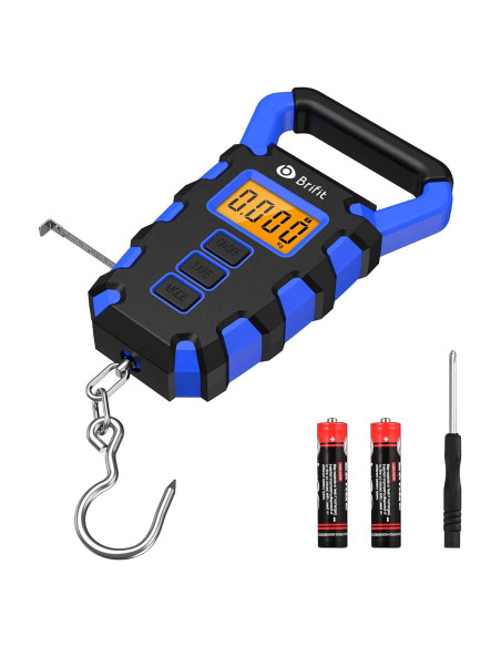 Báscula Digital de Pesca Ankilo 50kg con Cinta Métrica 96.5cm