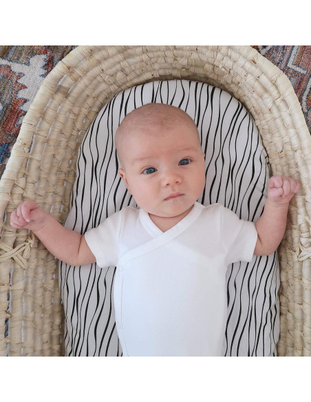 Juego de Sábanas para Cuna Ely's & Co. 100% Algodón Jersey 2 Pzas