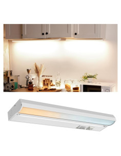 Luz LED de Bajo Gabinete Snyloe 30.48 cm 9W 600LM Regulable