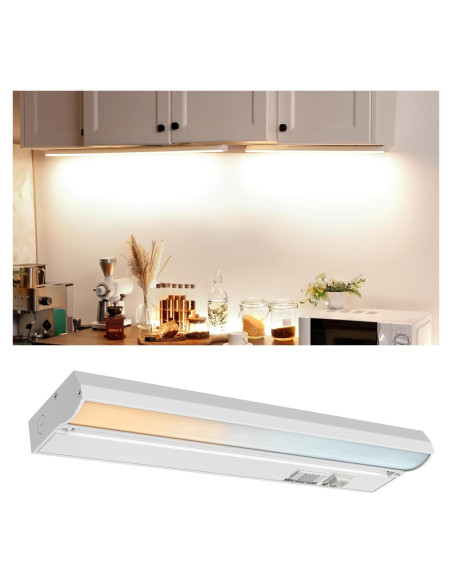 Luz LED de Bajo Gabinete Snyloe 30.48 cm 9W 600LM Regulable