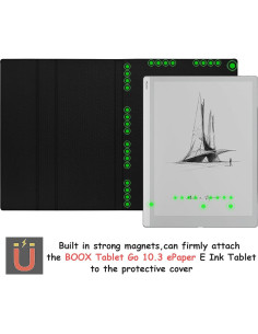 Funda Soporte Magnético GOVTVA para Tableta Onyx Boox Go 10.3 2