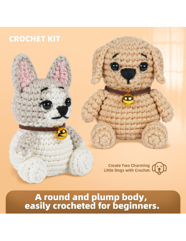 Kit de Crochet para Principiantes MOREJMTT - Hilo y Tutoriales