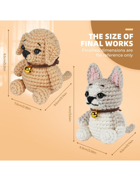 Kit de Crochet para Principiantes MOREJMTT - Hilo y Tutoriales